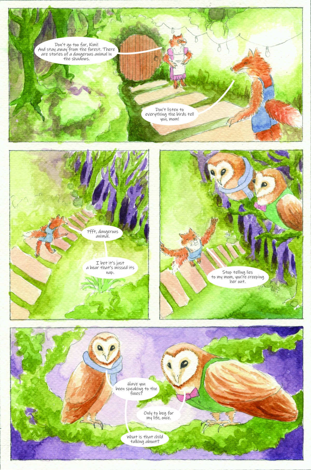 The Fiend in the Forest – Page 1