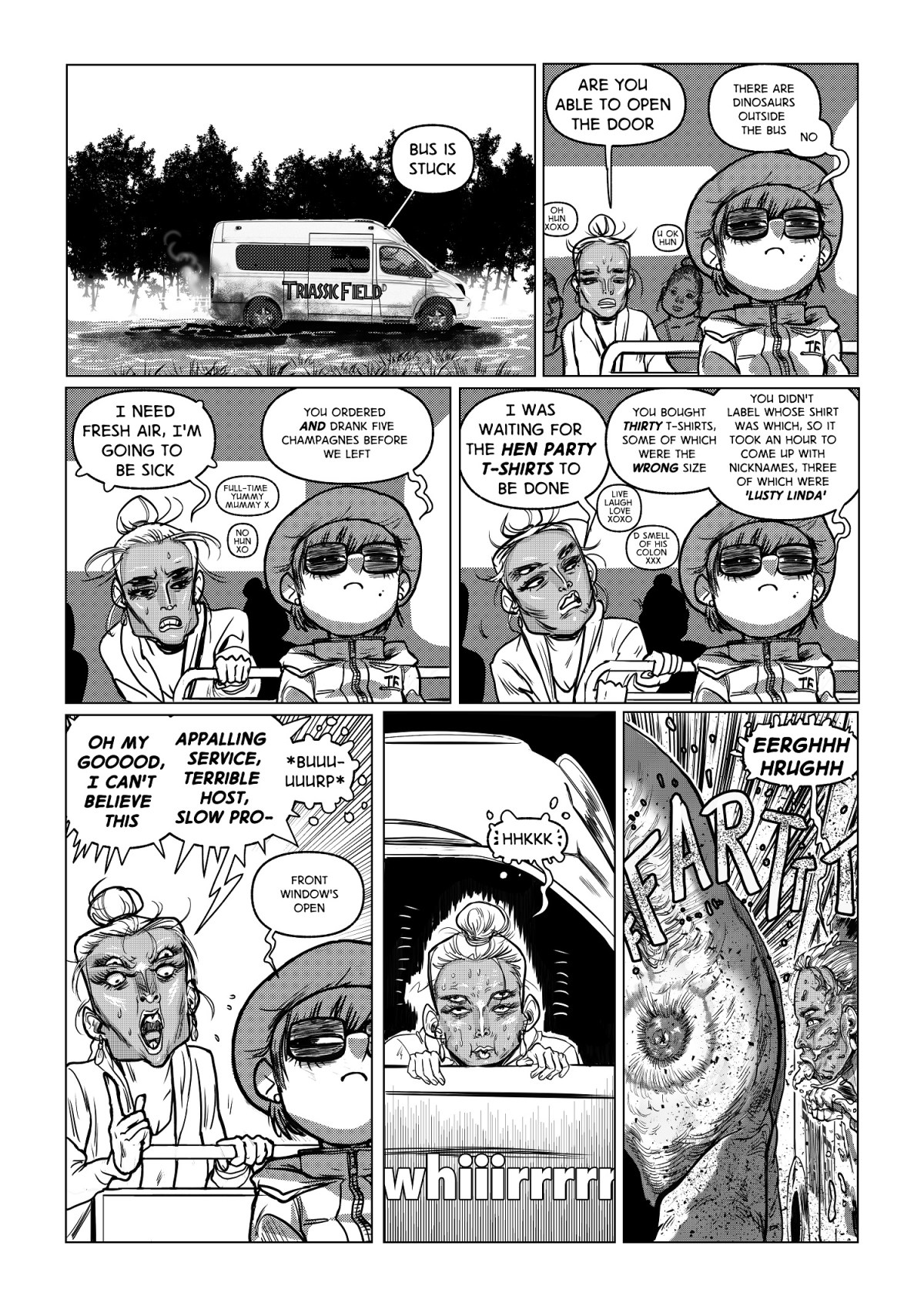 Triassic Field – Hen Farty