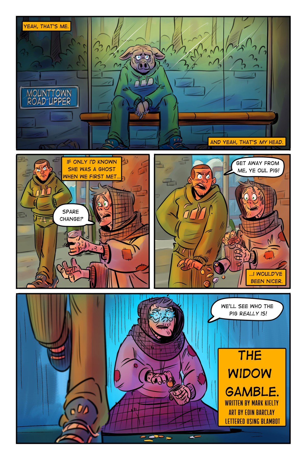 The Widow Gamble – Page 1