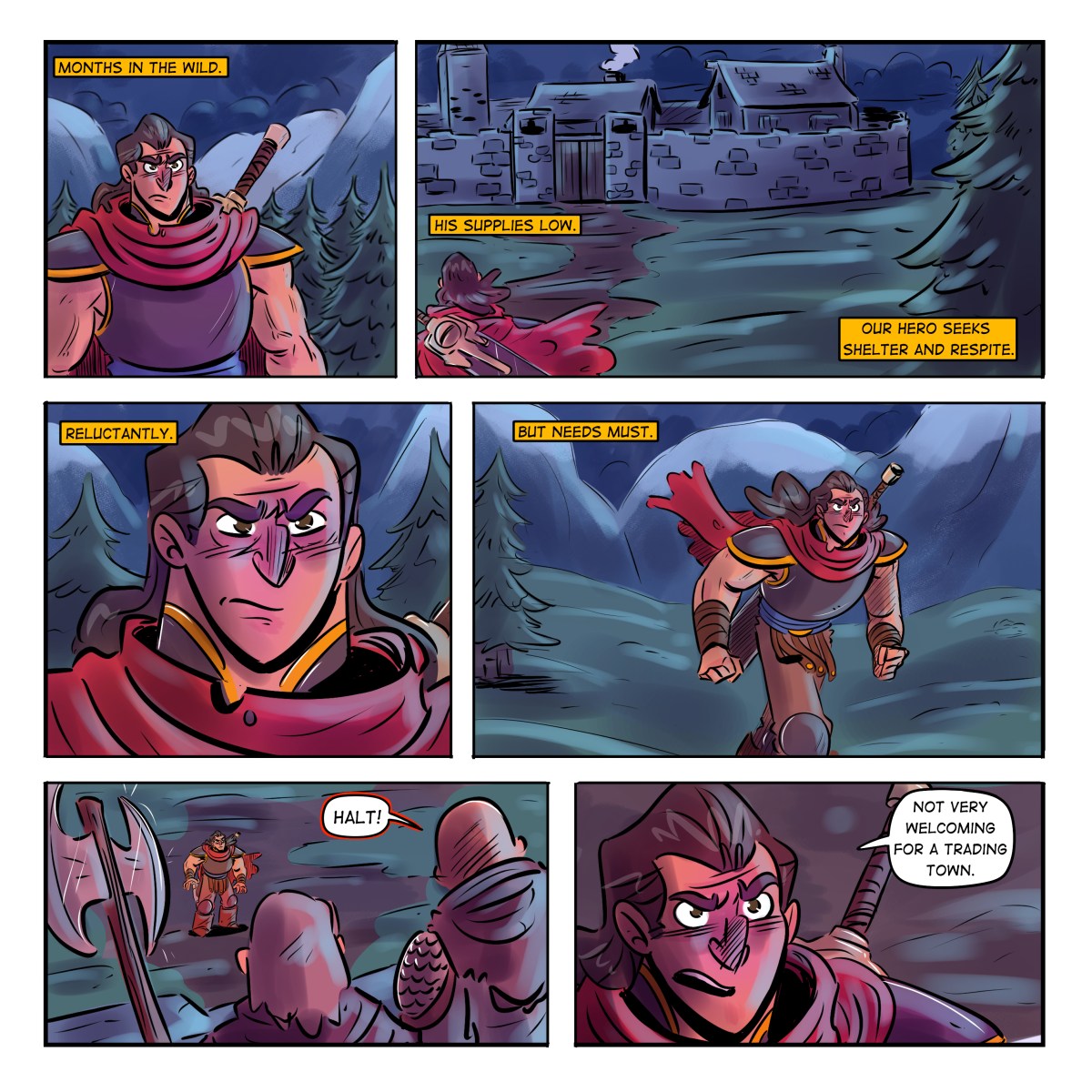 Mactir: Man or Monster? – Page 1